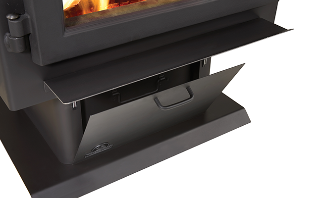 Optional Pedestal and Ash Pan